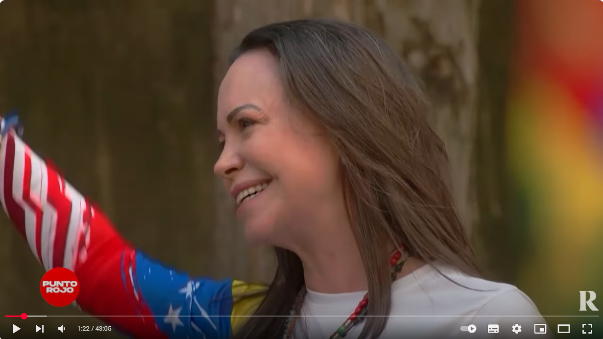 Entrevista a Maria Corina Machado: la Nelson Mandela del Siglo XXI
