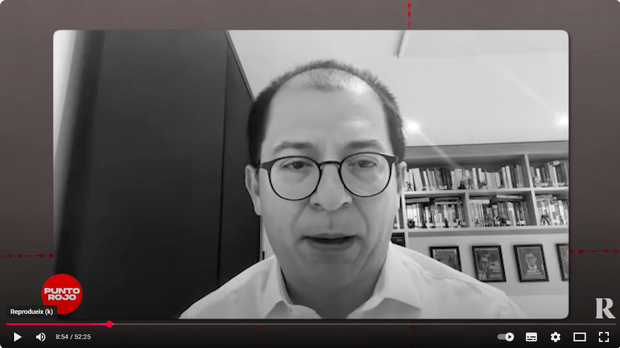 Ex Fiscal General Francisco Barbosa: Petro destruye Colombia. Debemos salvar la democracia.