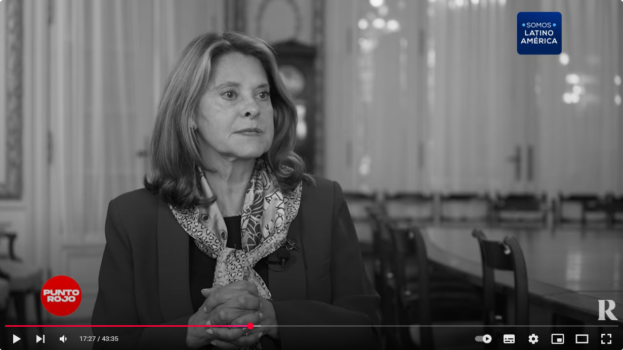 Marta Ramírez: aumento de la violencia y la destrucción institucional, bajo el mandato de Petro